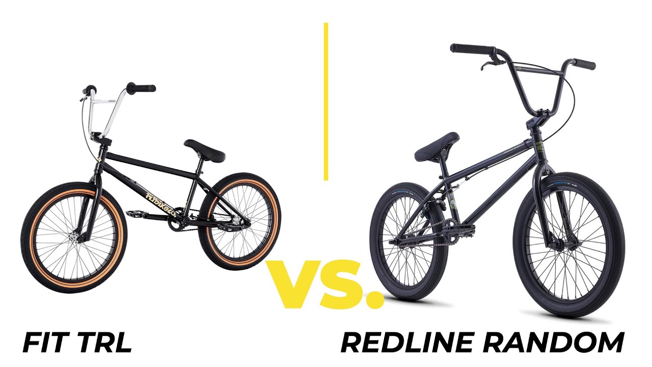 BMX BIKE COMPARISON: FIT TRL VS. REDLINE RANDOM