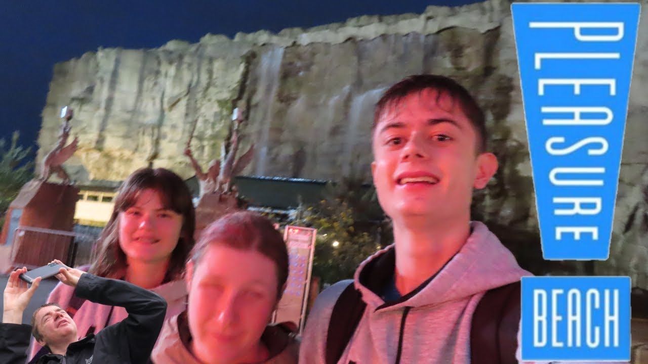 Blackpool Pleasure Beach LATE NIGHT RIDING Summer 2023