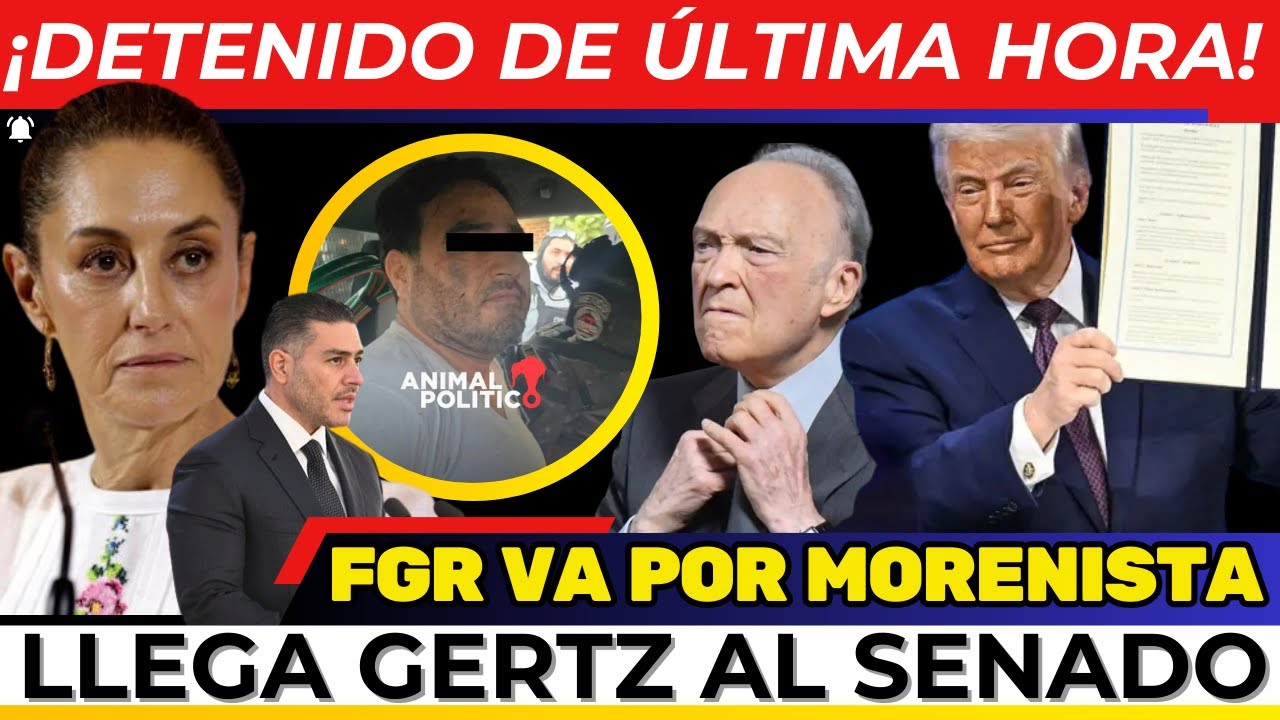 ¡DETENIDO DE ÚLTIMA HORA! Harfuch PRESIONA. EXPULSAN a MARINOS y CONFIRMAN investicación a MORENISTA