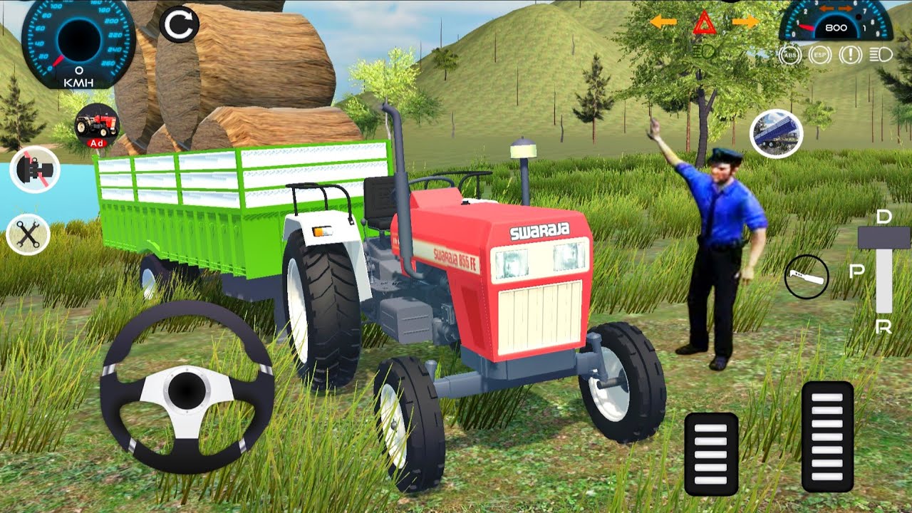 Real Tractor Driving Simulator Games | Modern Farming Tractor Offroad Driving | Android GamePlay