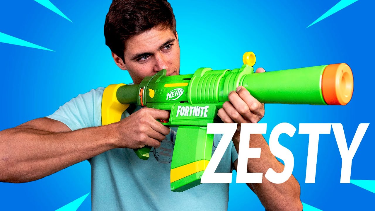 NERF FORTNITE SMG-ZESTY 4w1- recenzja PoszukiwaczeFrajdy.pl