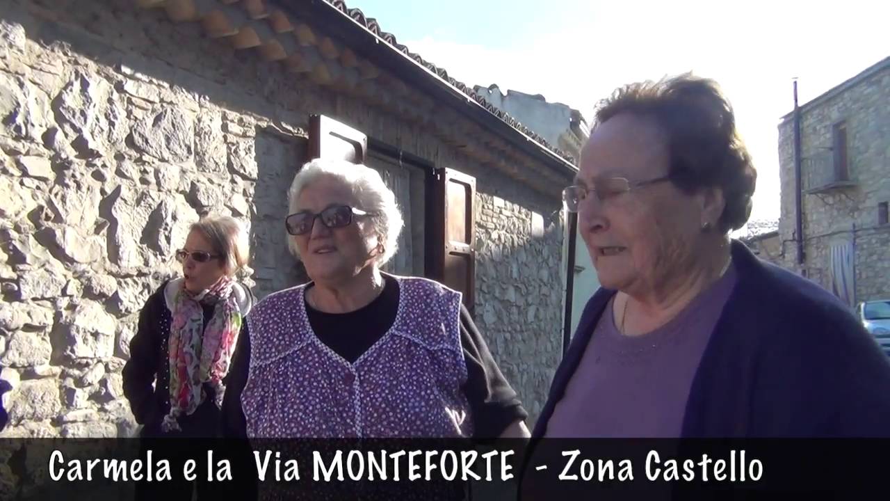 Carmela ORLANDELLA e la via Monteforte