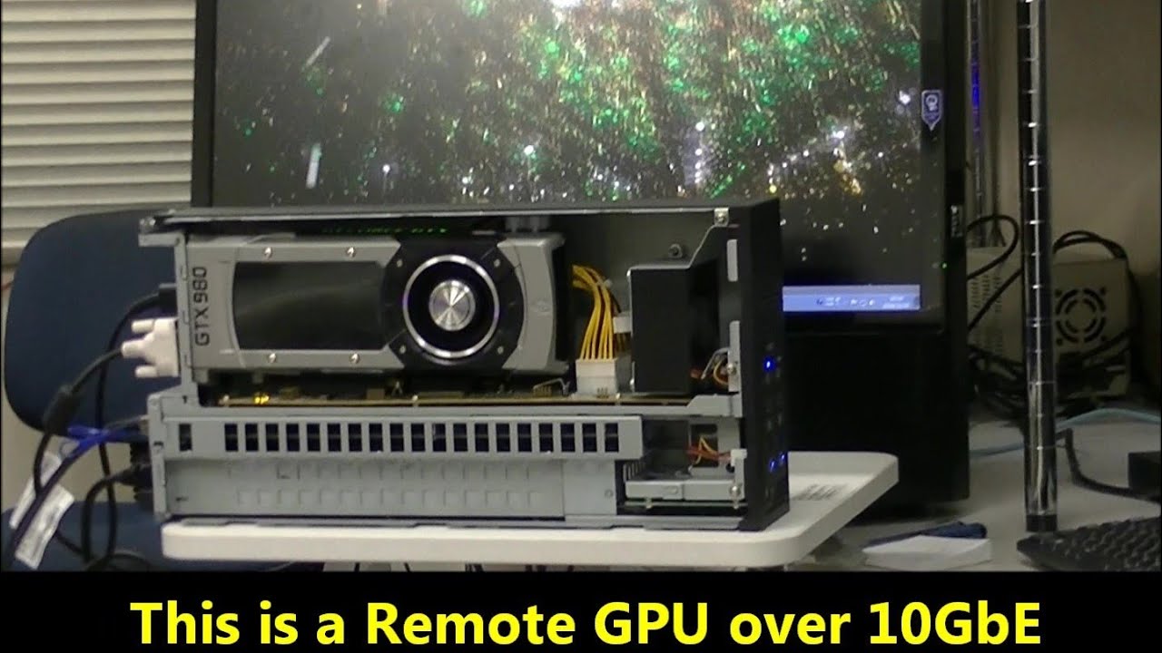 Virtual Reality using Remote GPU over 10GbE (2016)