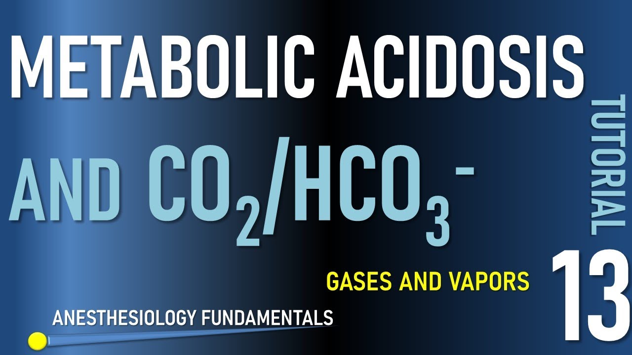 Acid Base 3  Metabolic Acidosis, Respiratory Compensation, Anion Gap, Base Excess