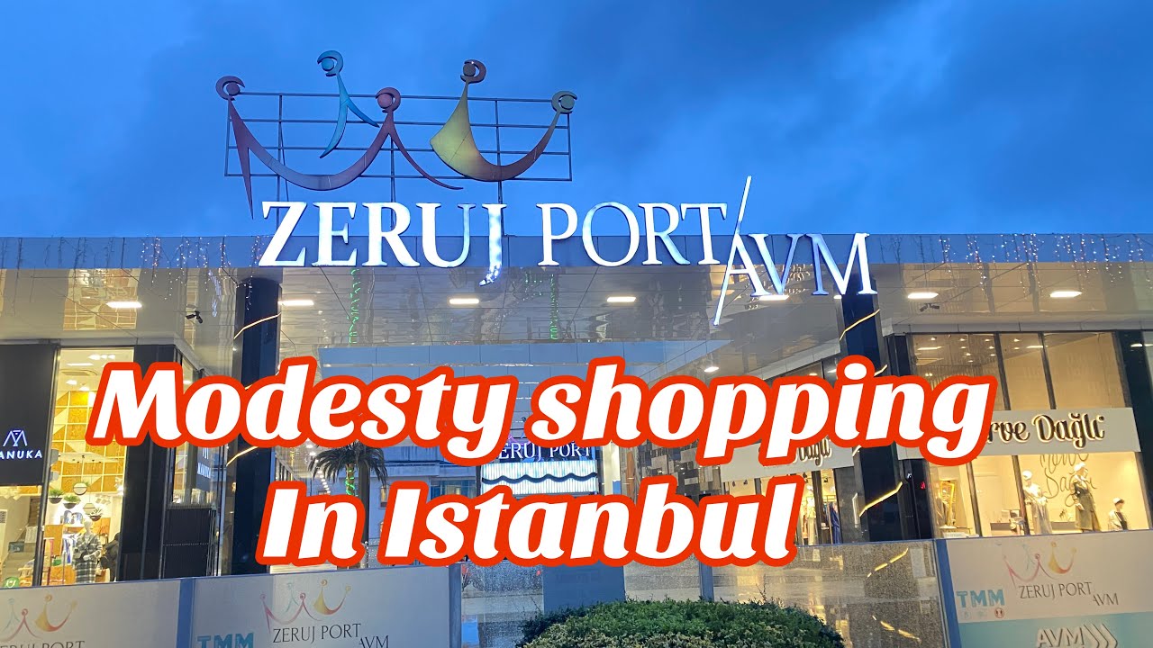 IS THIS WHERE YOU SHOULD SHOP FOR MODESTY CLOTHING IN ISTANBUL? MUSLIM WOMEN FASHION + MORE || Vlog