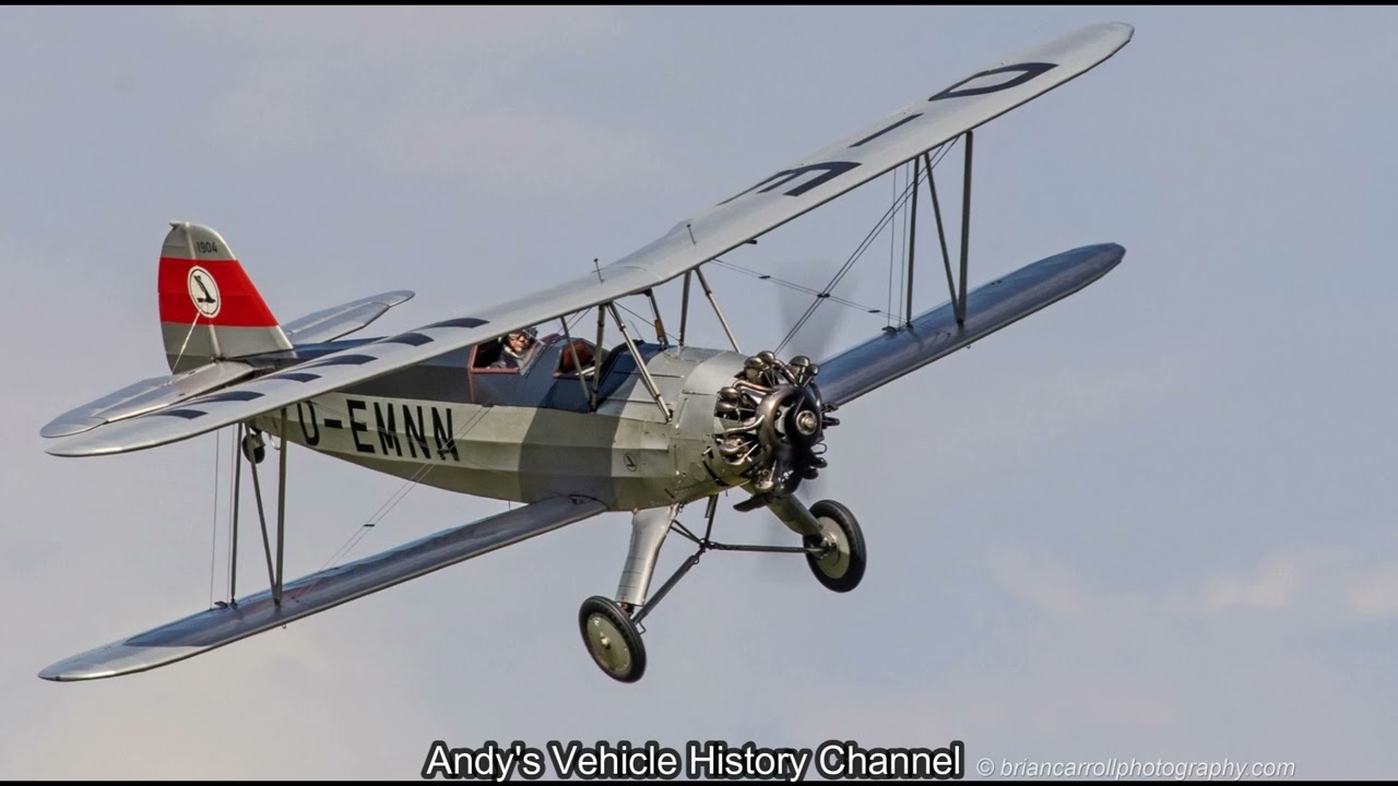 Focke Wulf FW 44 Goldfinch ( 5 MIH EP 4 S 9 ) 1931