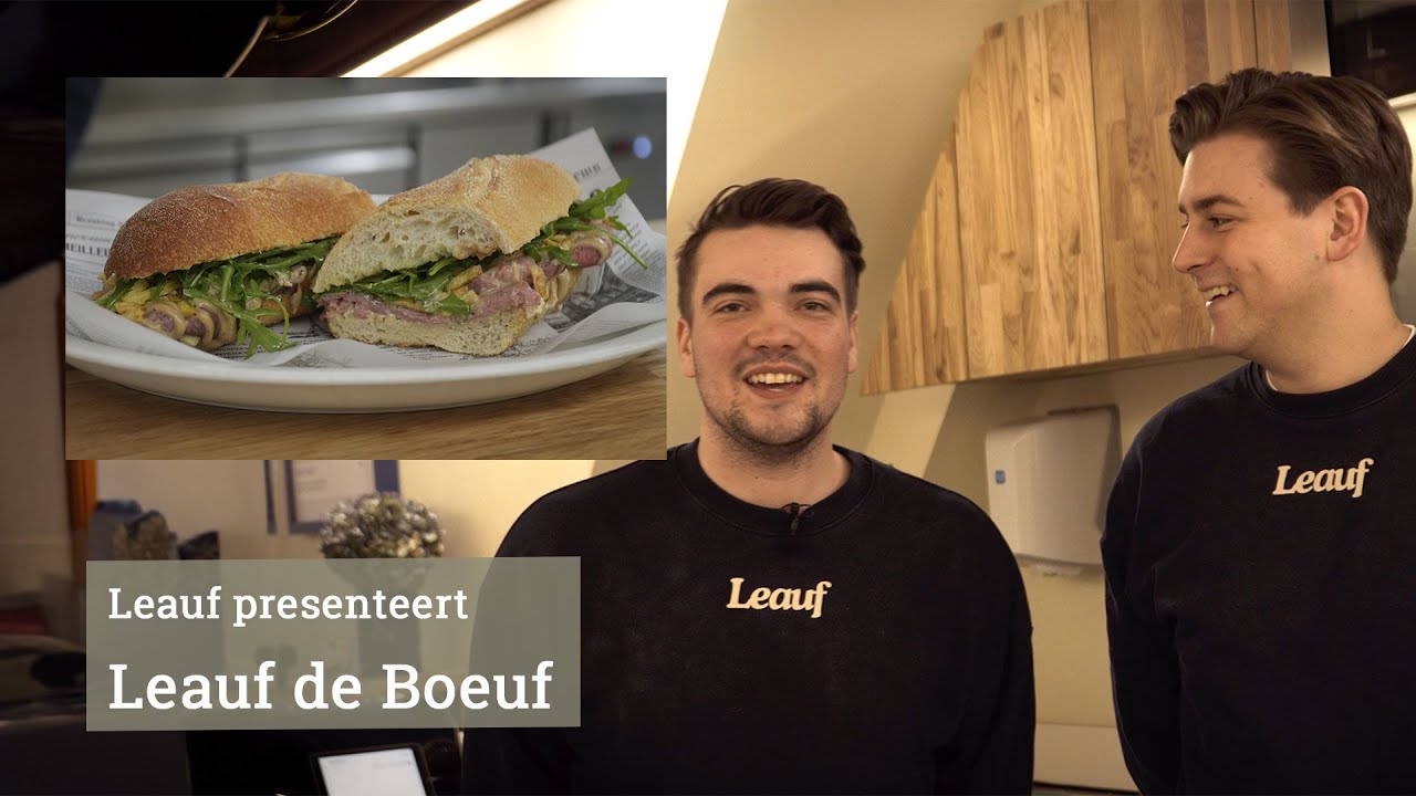 De ribeye sandwich van Leauf