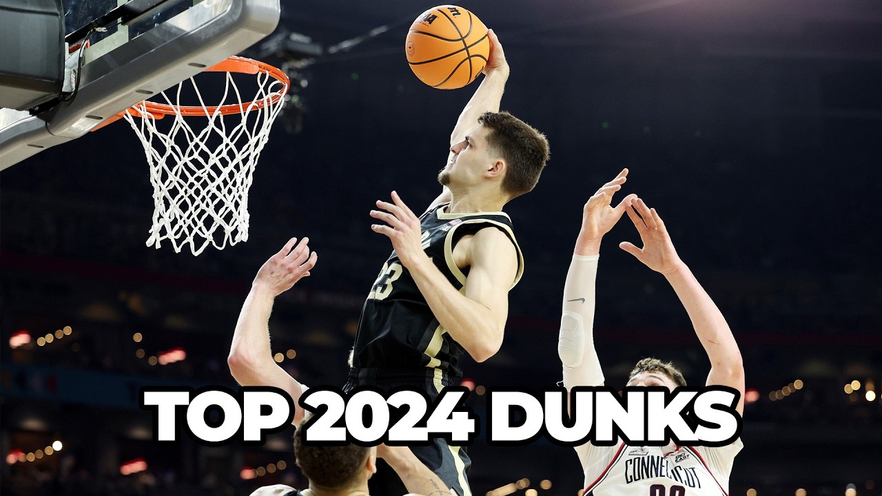 Top dunks of the 2024 NCAA men's tournament