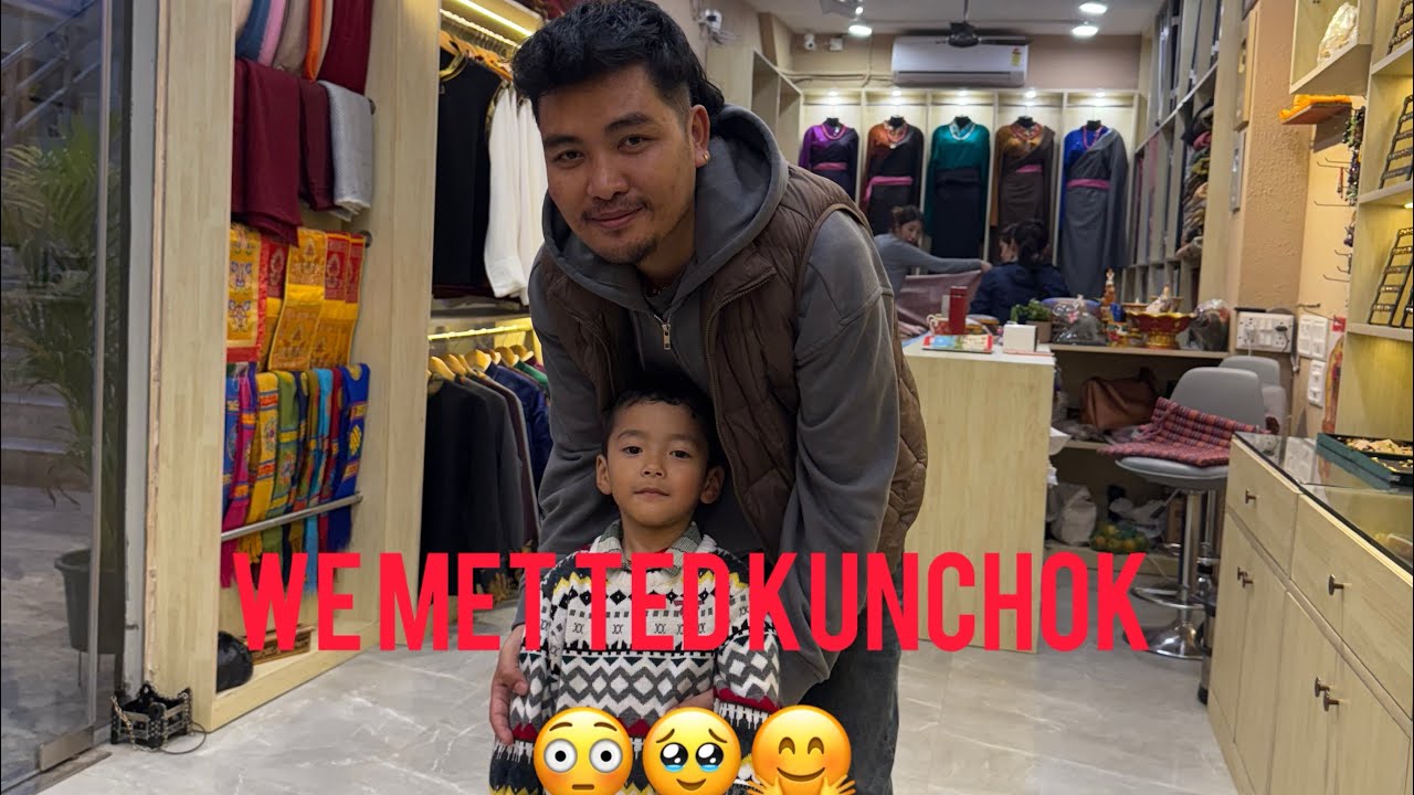 We met Ted Kunchok at Delhi 🤗 // so exited// Happy//our fav YouTuber 💕❤️