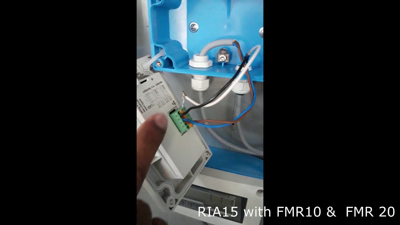 FMR10 and FMR20 Radar level transmitter with RIA 15