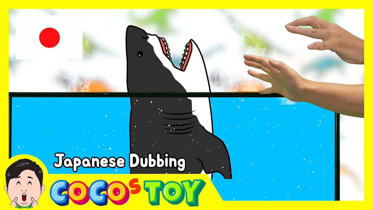 家でホオジロザメ飼育する ｜ホオジロザメの漫画、海洋動物の漫画｜日本語ダビング｜CoCosToy