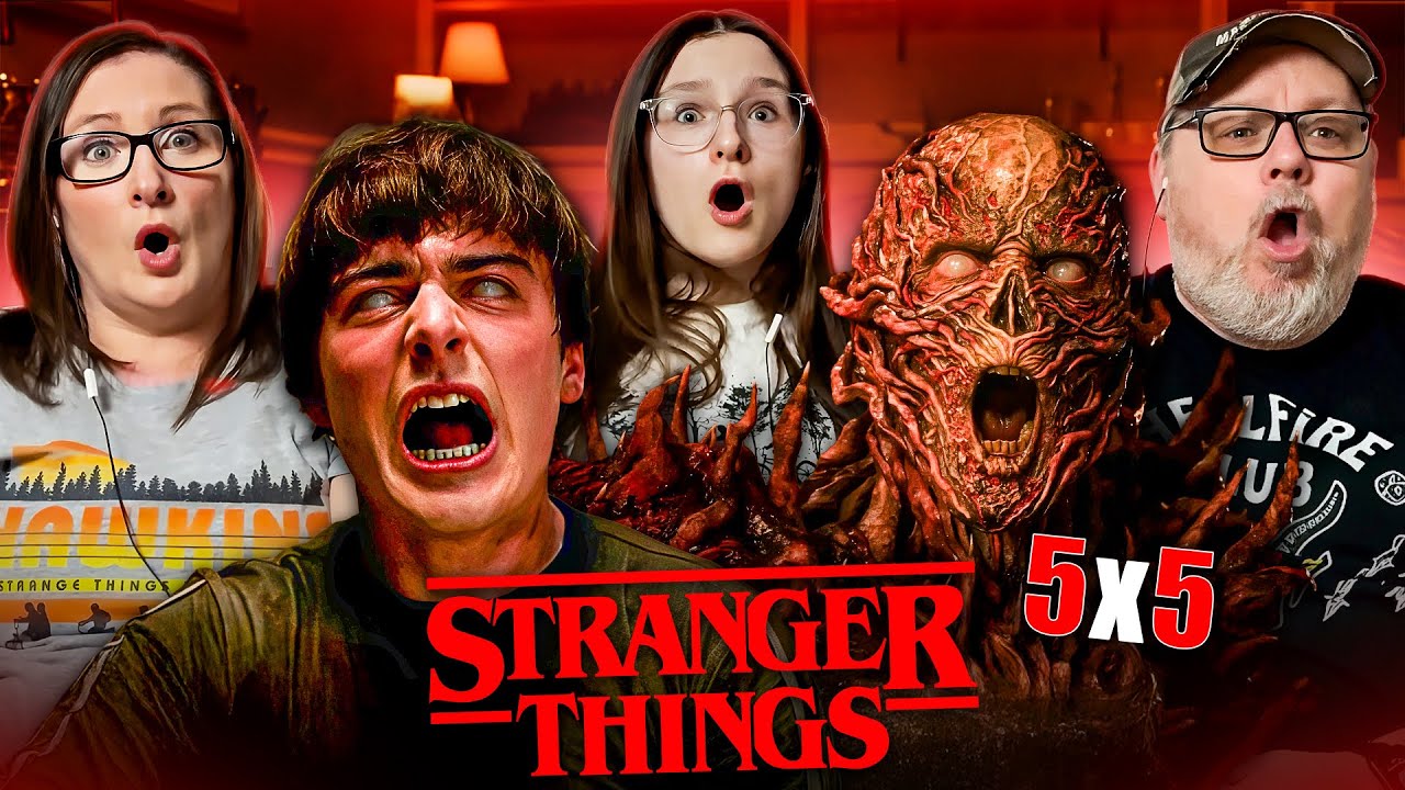 We Were YELLING the Entire Episode 😱 | Stranger Things 5x5 Family Reaction