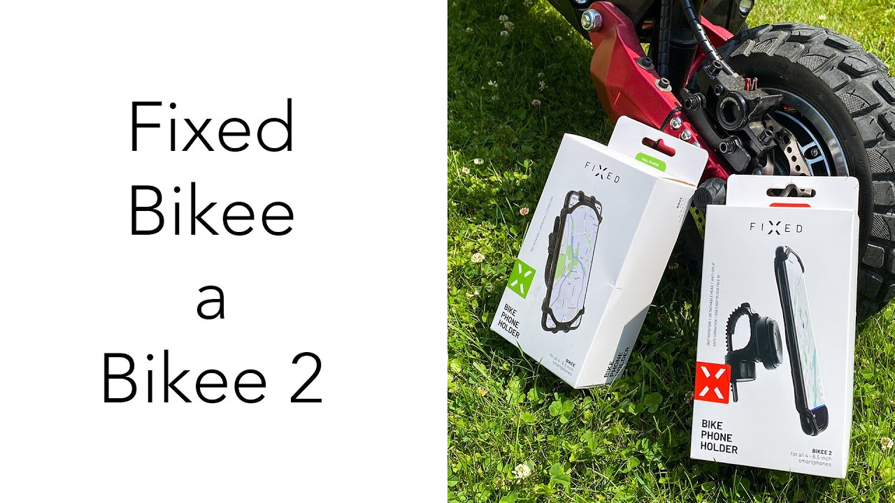 Fixed Bikee a Bikee 2 - české držáky na telefon s chytrými vychytávkami 🛴📱