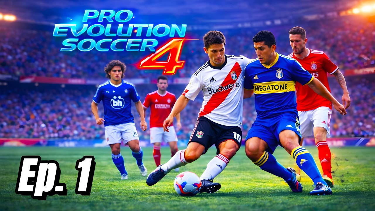 🔥 PES 4 | LOS GRANDES QUE NO ESTABAN EN LAS LIGAS 😳🌎 EP. 1