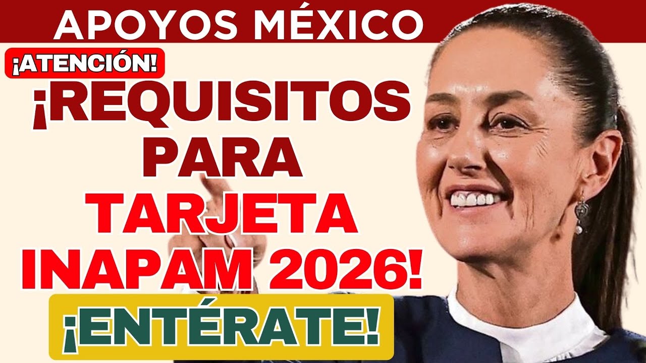 🚨 ¿Vas a tramitar tu credencial INAPAM? Estos son los requisitos para 2026 💳✅