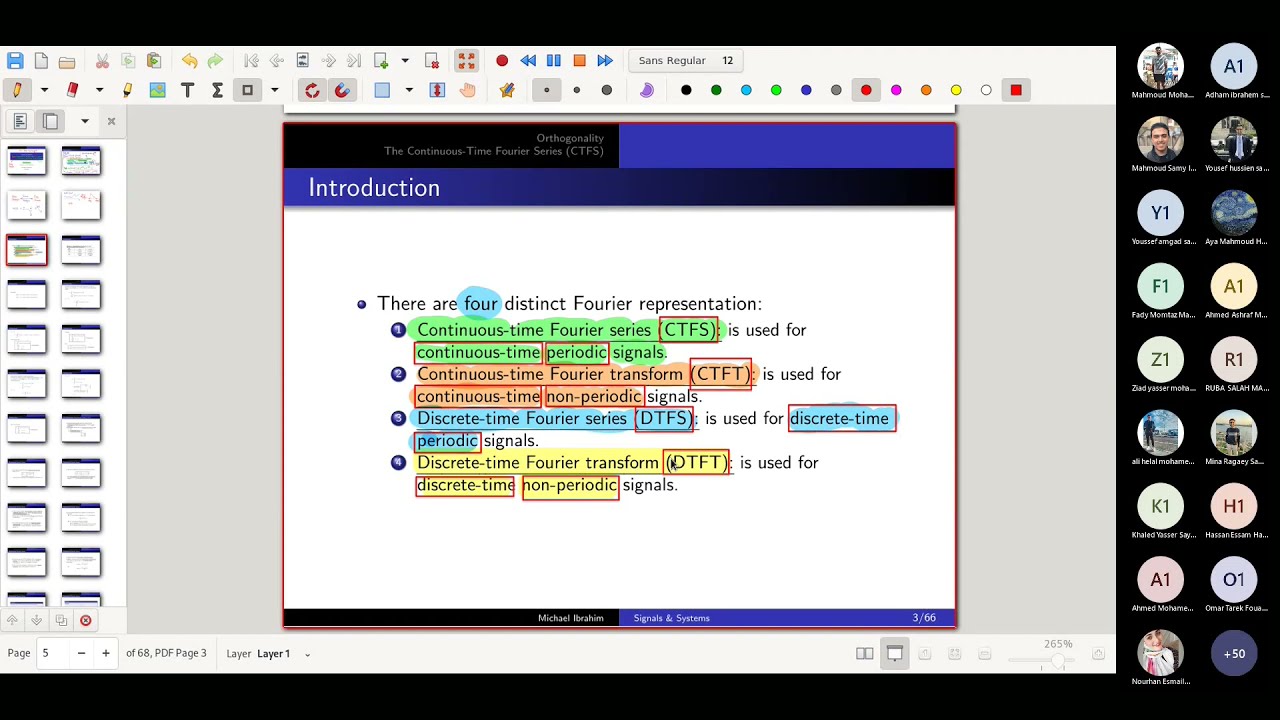 Signals and Systems Fundamentals: Lecture (4) (CTFS) Part 1