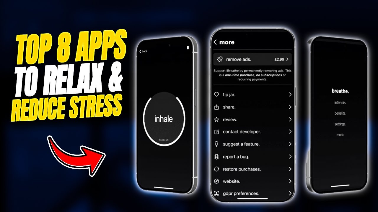 Top 8 Apps That Help You Relax and Reduce Stress for a Calmer Mind