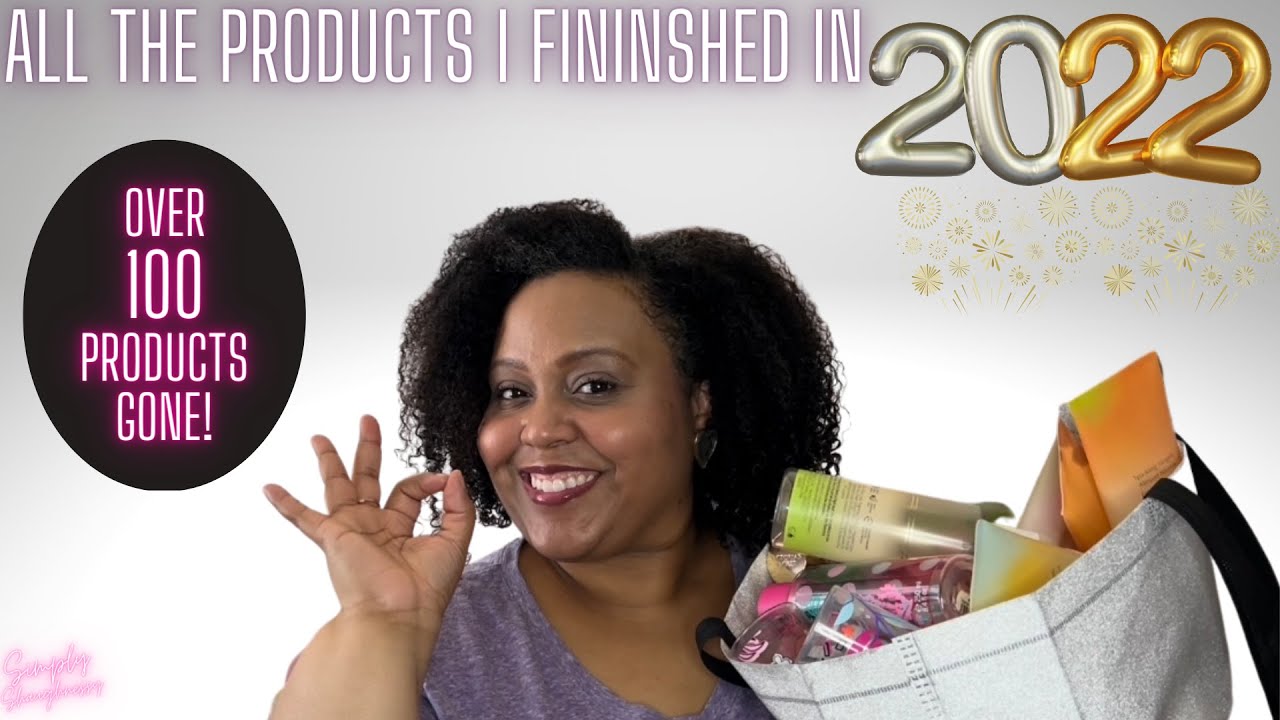 ALL THE BATH & BODY WORKS AND VICTORIA'S SECRET PRODUCTS THAT I FINISHED IN 2022!!!