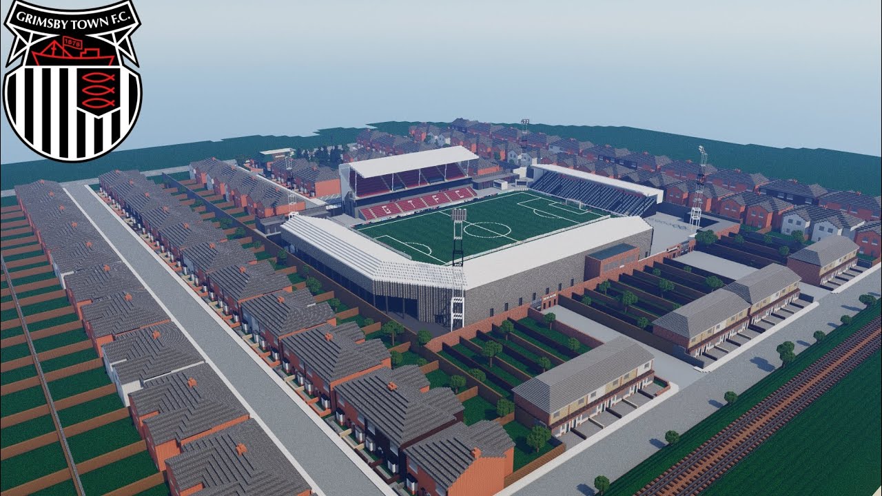 4K Minecraft - STADIUM -Blundell Park (Grimsby Town) [Official] + DOWNLOAD