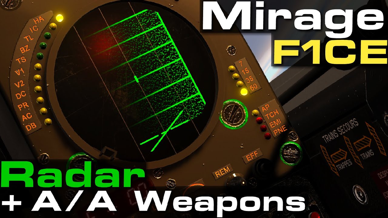 DCS: Mirage F1ce Radar + Учебное пособие по оружию ПВО