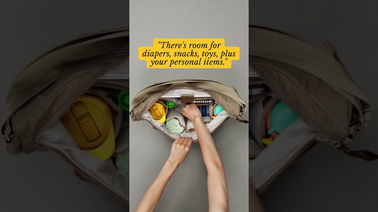 What Fits in a Crossbody Diaper Bag