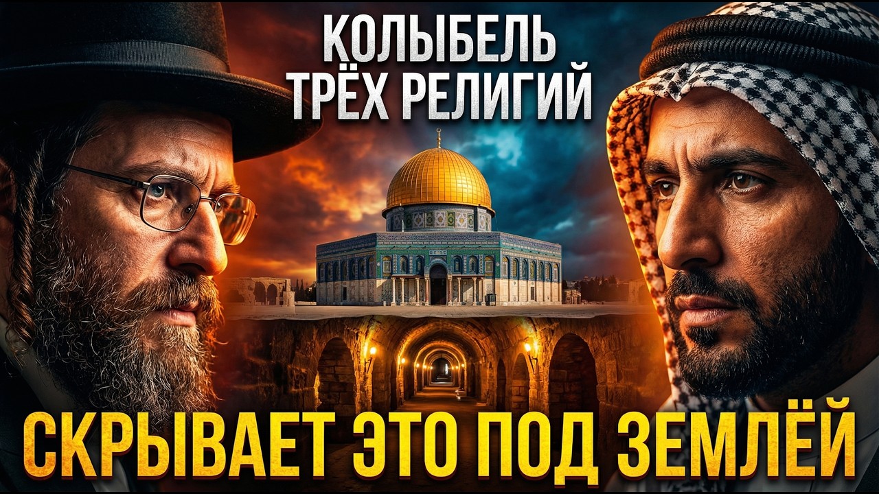 ЧТО СКРЫВАЕТСЯ ПОД КОЛЫБЕЛЬЮ ТРЕХ РЕЛИГИЙ? | Что нашли под Храмовой Горой | История для сна
