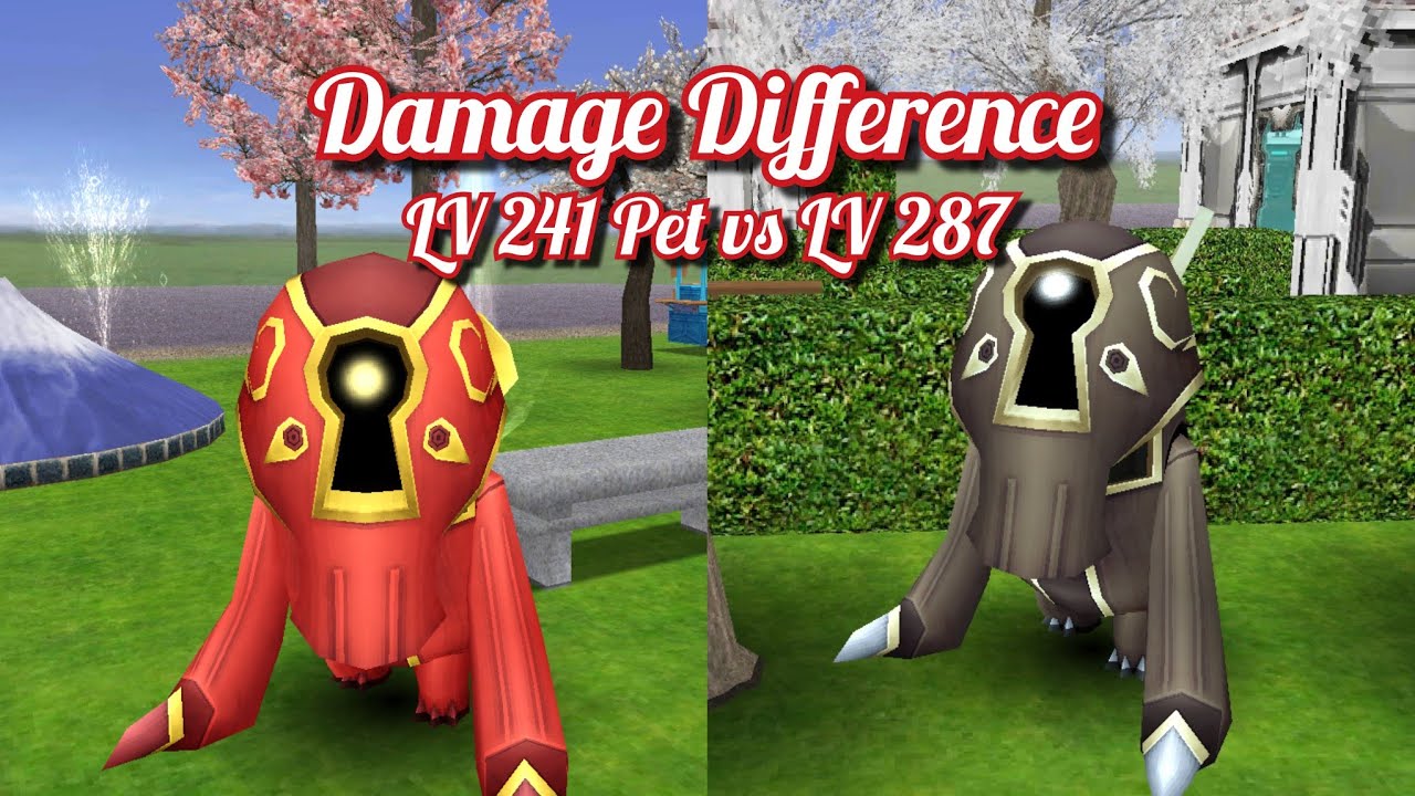 DPS Pet: Level 241 vs 287 – Huge Damage Difference? Is Leveling Past 280 Worth It? | Toram Online