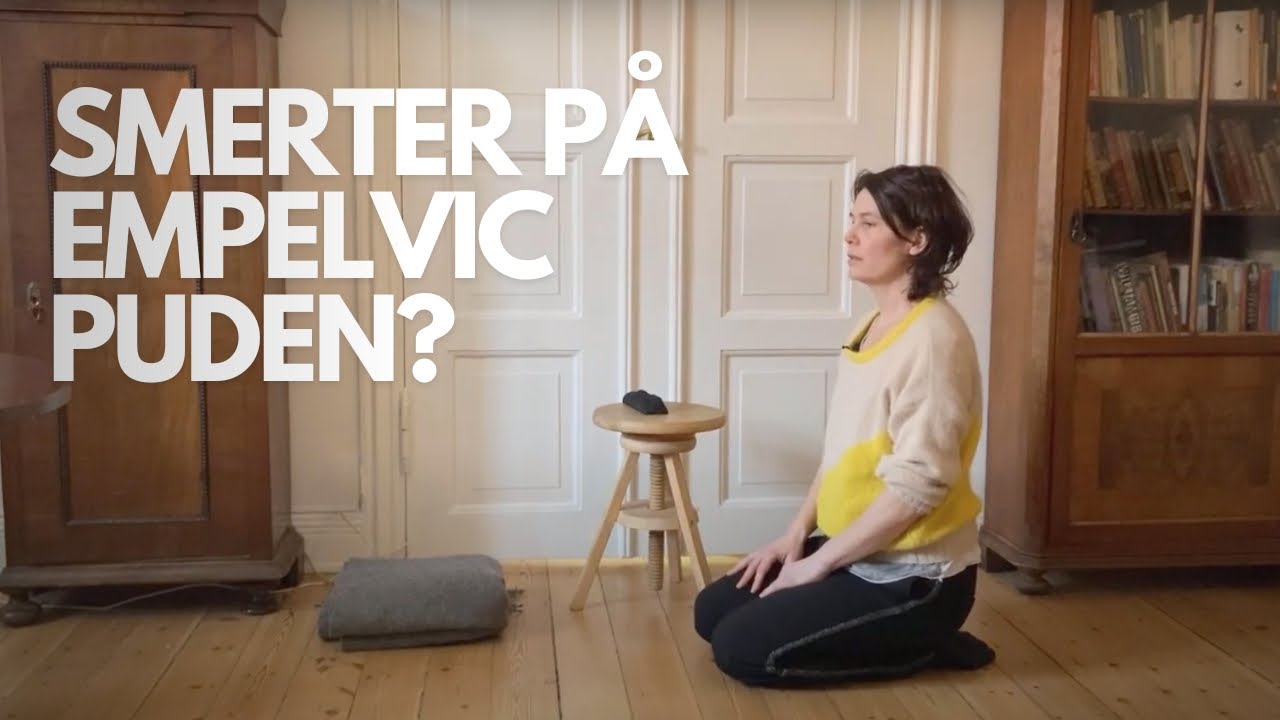 Oplever du smerter når du sidder på puden?