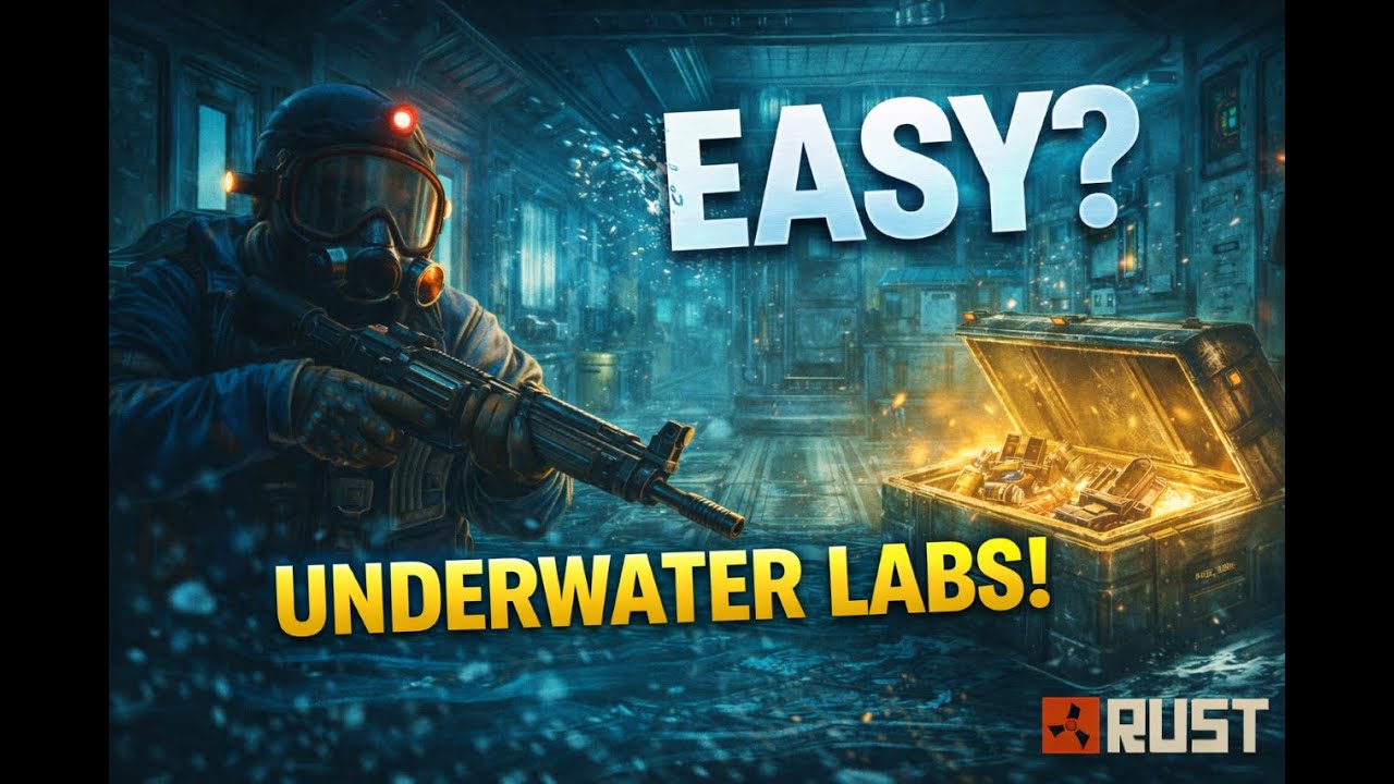 😱 EASY UNDERWATER LABS?! LOOT GRATIS ÎN RUST