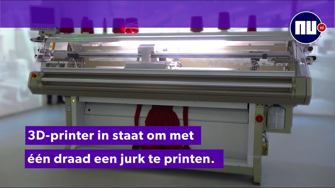 Modehuis brengt 3D-techniek voor naadloze kleding naar Nederland
