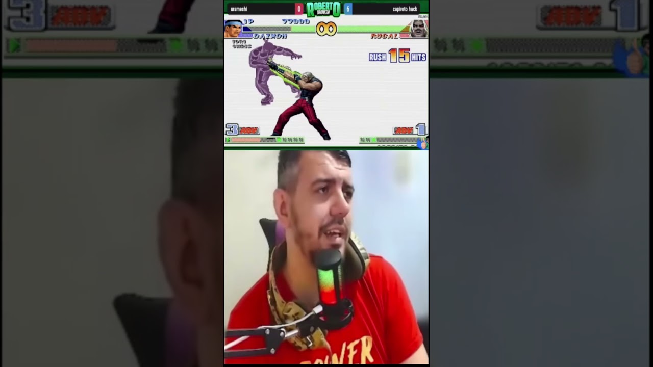 LEVEI UM COMBO 100% DO RUGAL KOF 98 COMBO #kof98  #kof