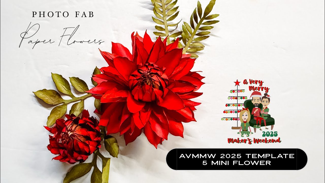 Day 1 A Very Merry Maker’s Weekend 2025 | LIVE | Template 5 Mini Flower