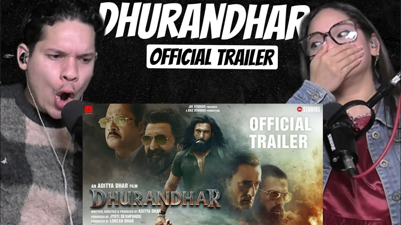THIS IS BRUTAL!!Waleska & Efra react to Dhurandhar Official Trailer | Ranveer Singh