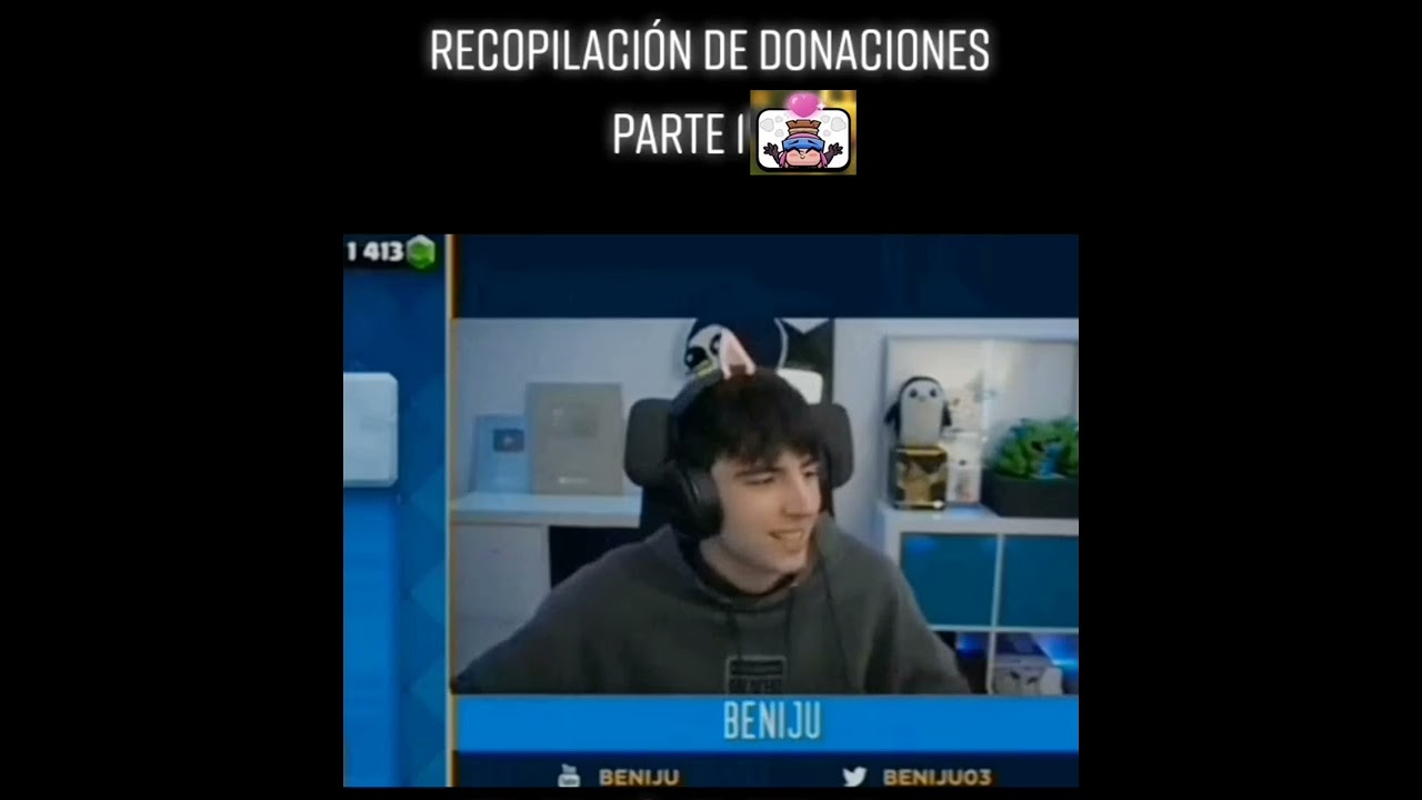 recopilación de donaciones raras a beniju xd