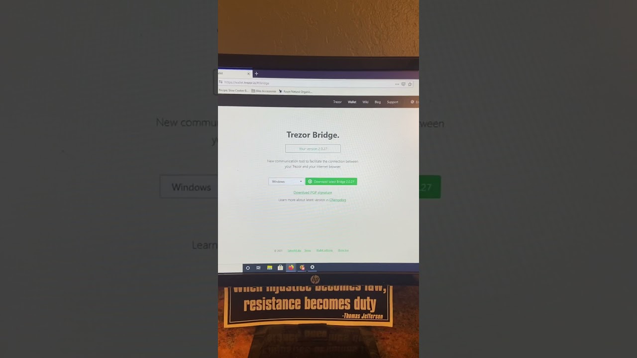 Trezor One won&rsquo;t connect