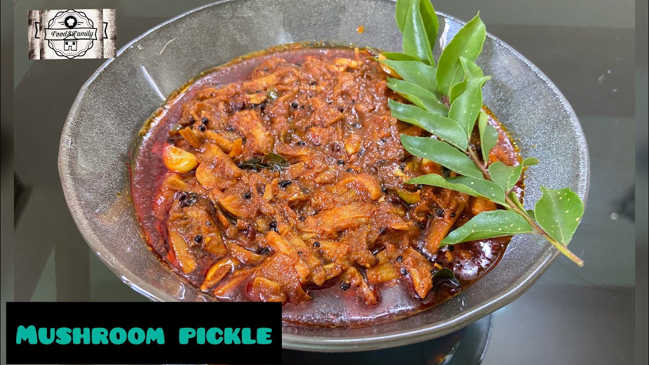 ഓണം സ്പെഷ്യൽ കൂൺ അച്ചാർ || Mushroom pickle recipe in Malayalam || Mushroom recipes in Malayalam