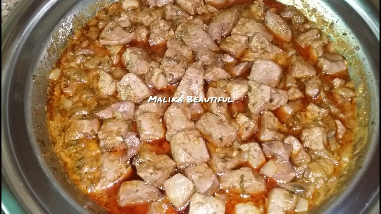 NUNCA PUEDES DEJAR DE COCINAR ESTE PLATO | HÍGADO DE CORDERO AL ESTILO MARROQUÍ DELICISO Y RÁPIDO