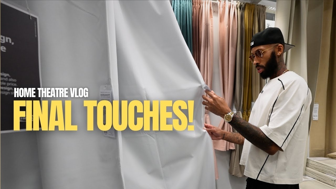 На шаг ближе к идеальному домашнему кинотеатру | IKEA Run + Setup | DWHO Vlog