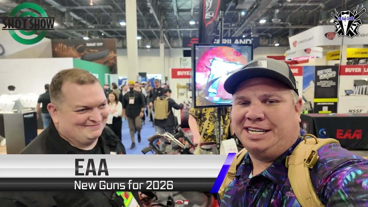 New Guns From EAA at SHOT Show 2026