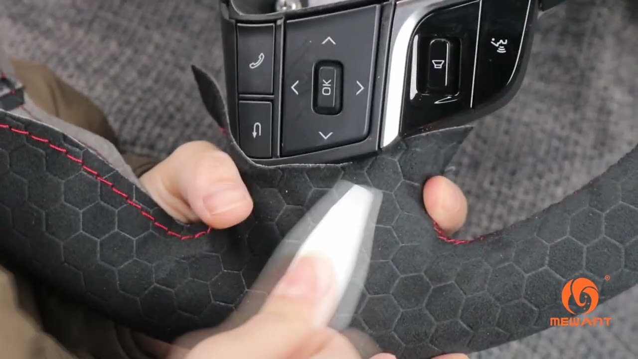 Anleitung zur Montage eines handgenähten Lenkrads – passend für Toyota Camry/RAV4