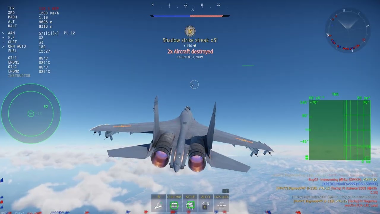 War Thunder - J-11B ace