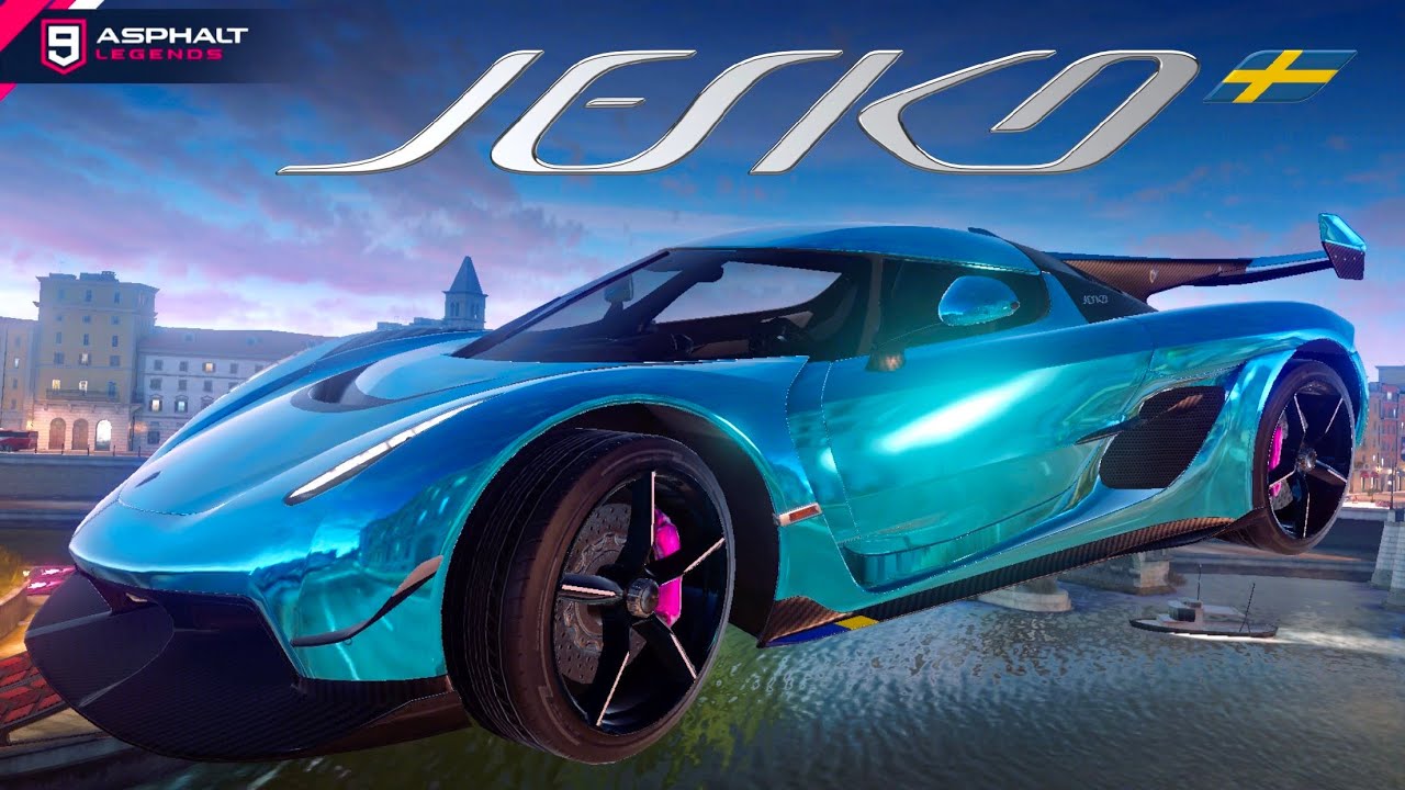 Asphalt 9, Koenigsegg JESKO, Multiplayer 4K 60fps