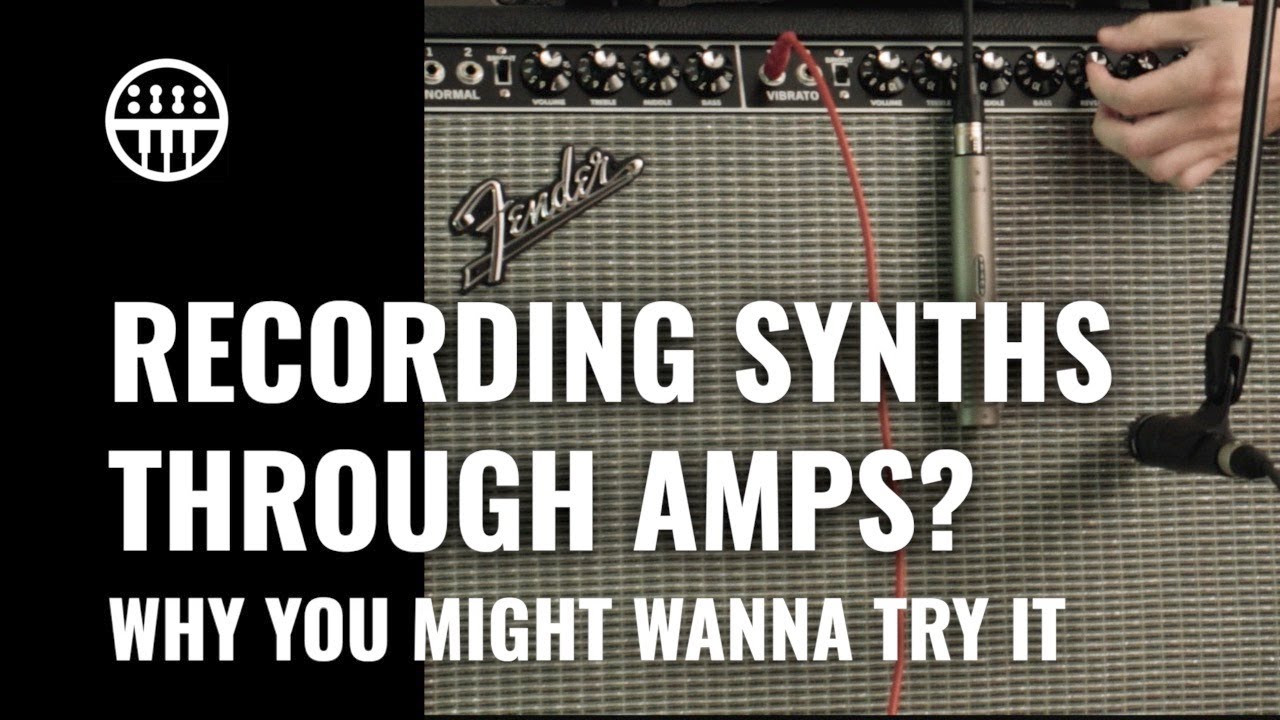 Why you might wanna record your synths through a Guitar AMP | Thomann