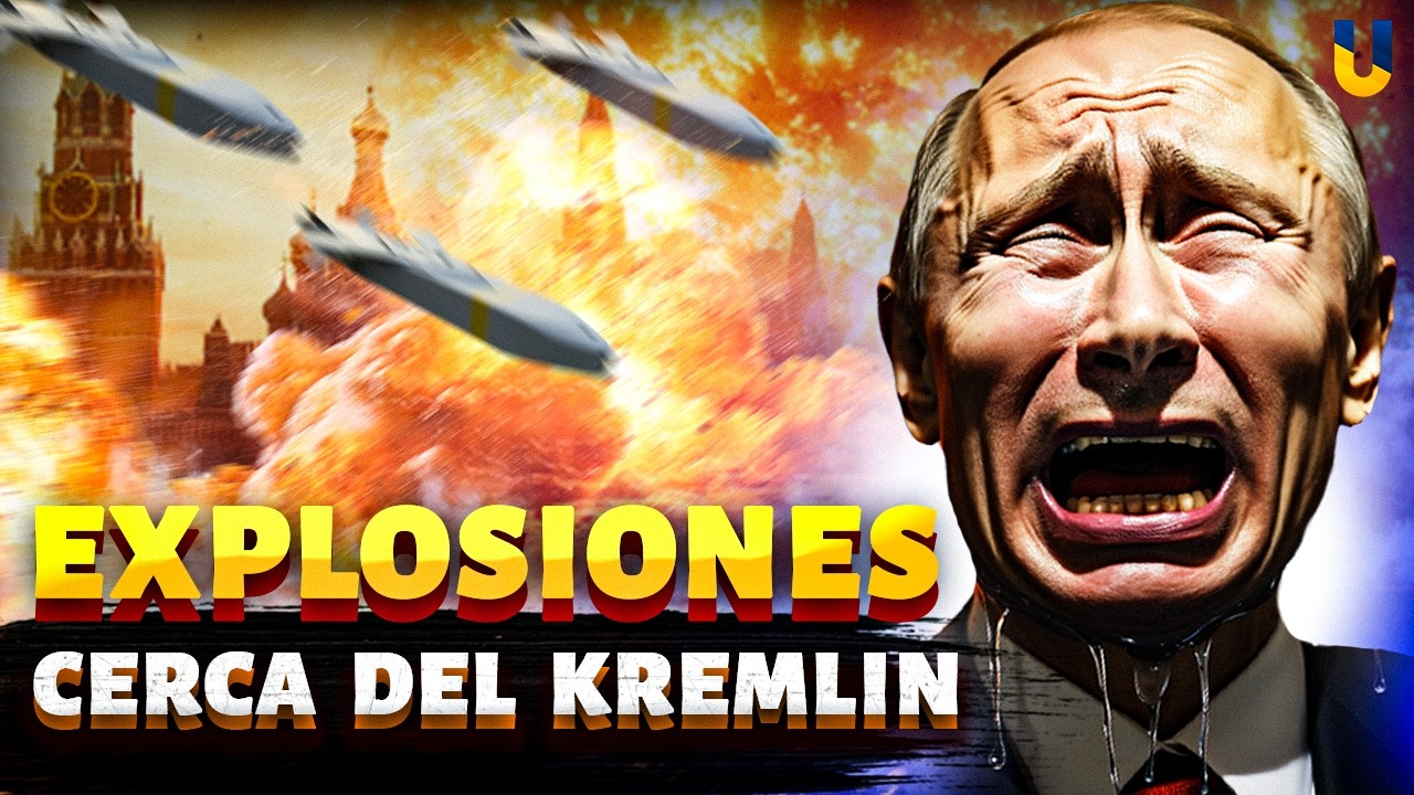 ¡Explosiones y Putin huye del Kremlin! Rusia SACUDIDA. Aeropuertos de Moscú CERRADOS