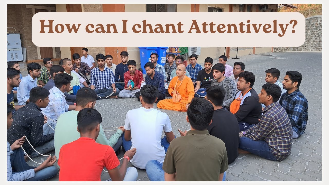 How can I chant Attentively? | Pune | Radheshyam Das