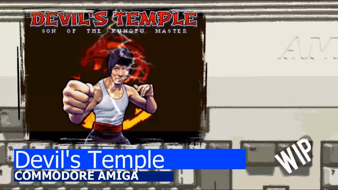 Commodore Amiga -=Devil's Temple=- WIP Stage 1 Playable Demo