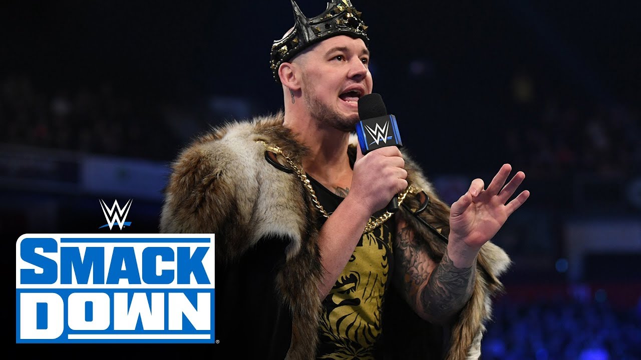 Король Корбин бросает вызов Роману Рейнсу в королевской речи: SmackDown, 8 ноября 2019 г.