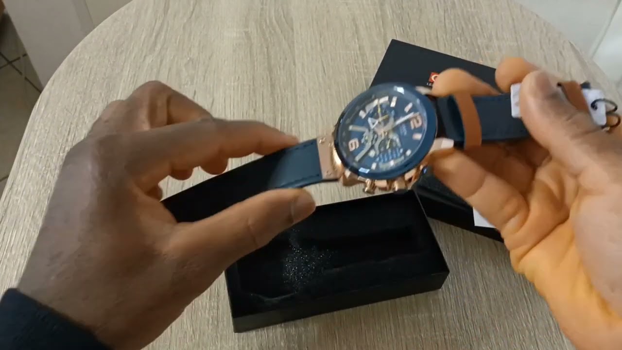 one of the men's best watch from AliExpress #curren M8329