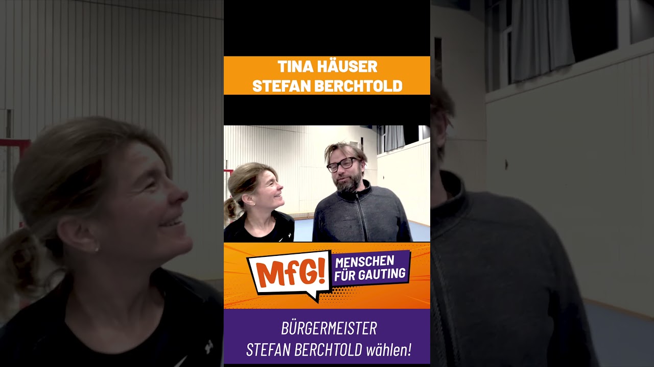 MfG-Kandidatin Tina H&auml;user und Stefan Berchtold #gauting #kommunalwahl2026 #menschenf&uuml;rgauting