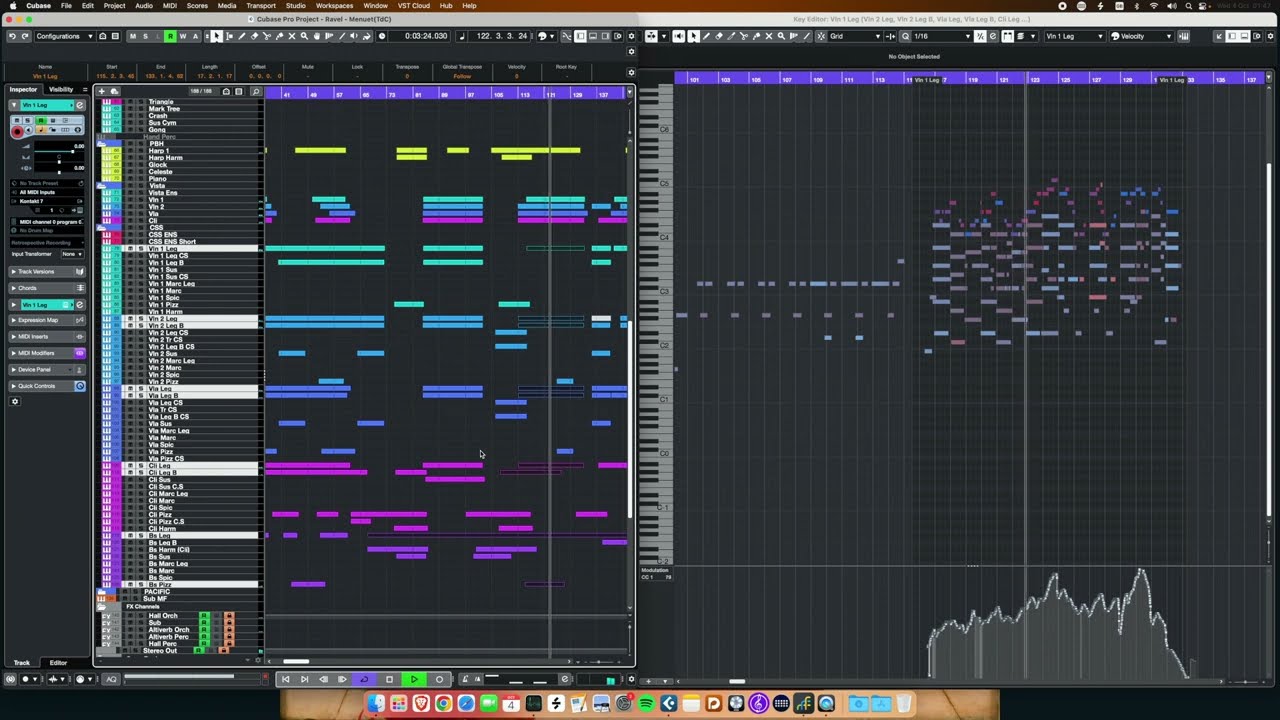 Ravel - Le Tombeau de Couperin : No. III. Menuet (Mock-Up)